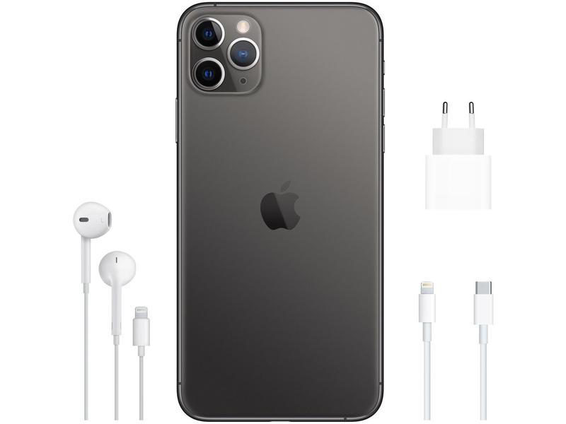 Apple iPhone 11 Pro Max 256GB グレー iPhone 11 Pro Max Apple 256GB Cinza-espacial - 6,5” 12MP iOS